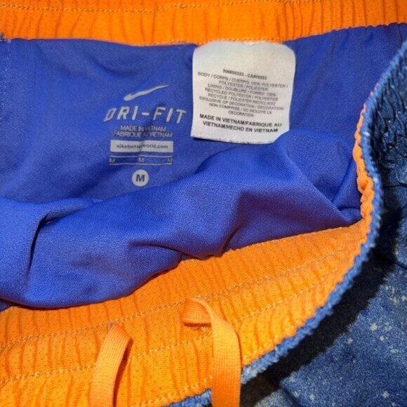 Nike Women's Size Medium Dri Fit Tempo Spandex Lined Athletic Running Shorts - Picture 4 of 5